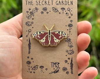 Peacock Butterfly - Enamel Pin