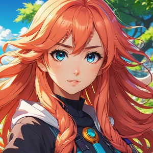Menina anime
