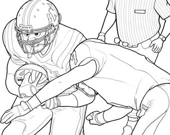 Football Coloring Pages