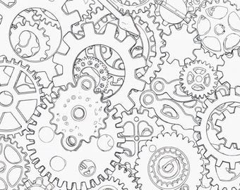 Abstract Coloring Pages Bundle 23 pages!