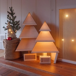 Piani per porta biglietti di Natale, porta biglietti di Natale, lavorazione del legno, decorazioni per alberi di Natale, porta biglietti di Buon Natale