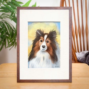 CUSTOM PET PORTRAITS from photo, Digitally Hand Drawn and Painted, Personalized Dog, Cat, Bird, and more, Gouache, Watercolor, Acrylic.