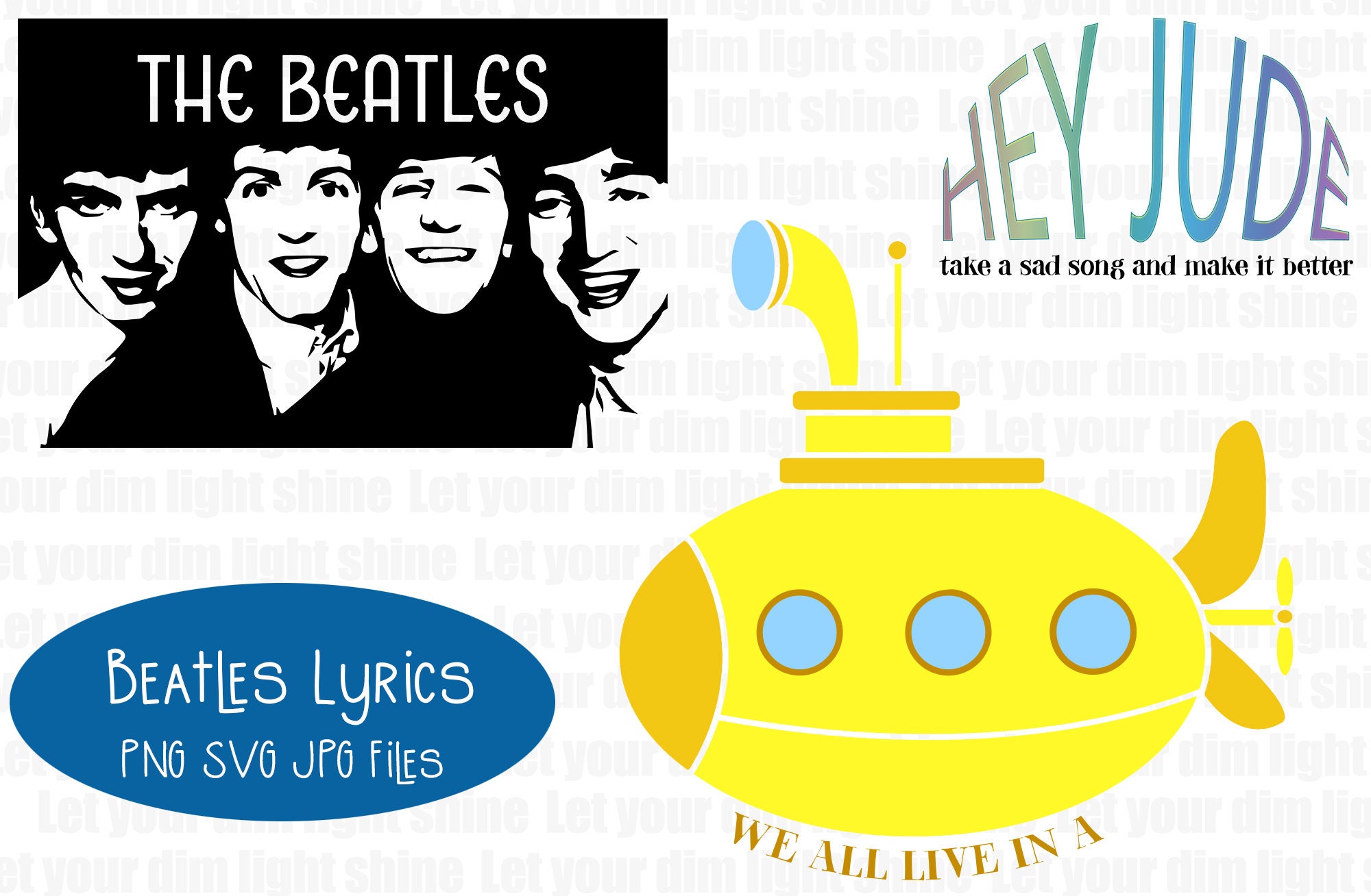Beatles Yellow Submarine Lyrics