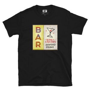 BAR WINE LIQUORS Short-Sleeve Unisex T-Shirt