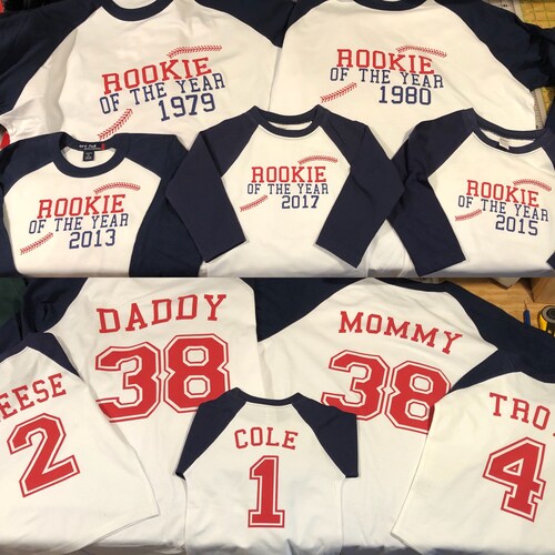 CUSTOM Family Raglan Set and Child Hat- Mommy, Daddy, and Birthday Boy or Girl - shops Perfect set for birthdays and family vacations!