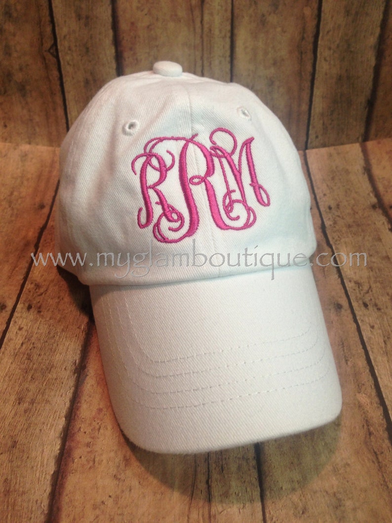 024 Month Monogram BABY Baseball Cap INFANT Baseball Hat Etsy