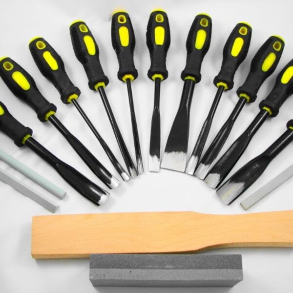 16 Piece  Wood Chisel Carving Set