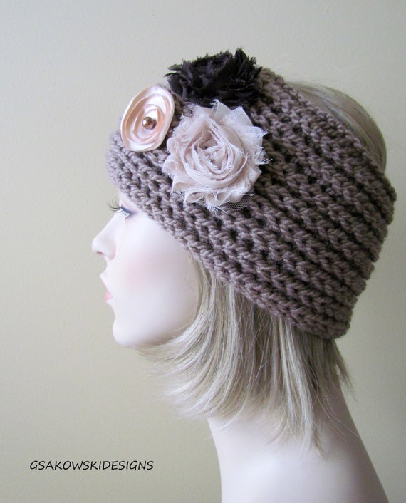 headband with ear muffs