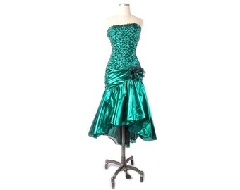 80s Prom Dress Size 8 - Etsy