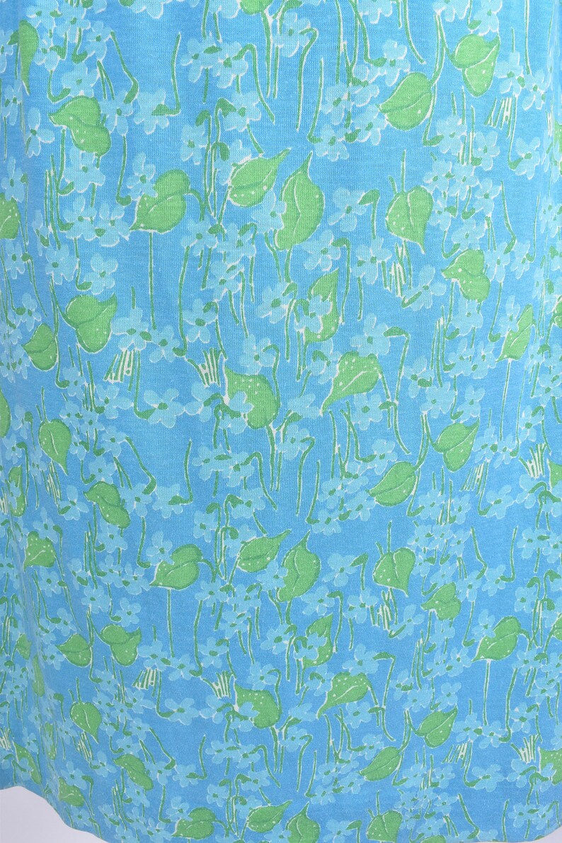 Vintage 70s Dress 70s Lilly Pulitzer Dress 70s Shirtwaist Dress Vintage Lilly Pulitzer 70s Floral Dress Large Lilly Pulitzer VFG image 8