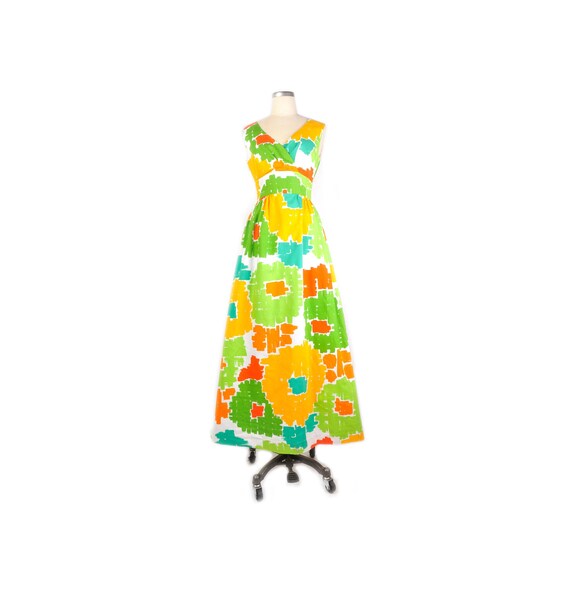 Vintage 60s Malia Dress - Vintage 70s Malia Dress 