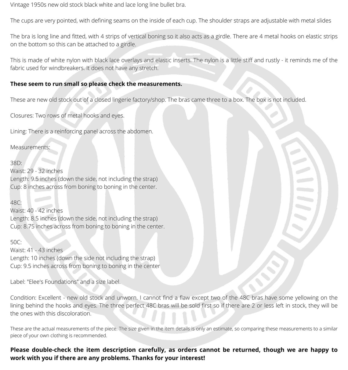 Vintage 50s Bra Vintage Bullet Bra 50s Pointed Bra 50s Etsy