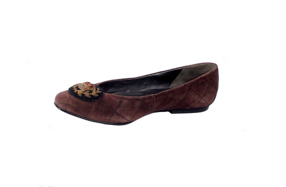 Vintage 80s Shoes - 80s Ballet Flats - 80s Flats-