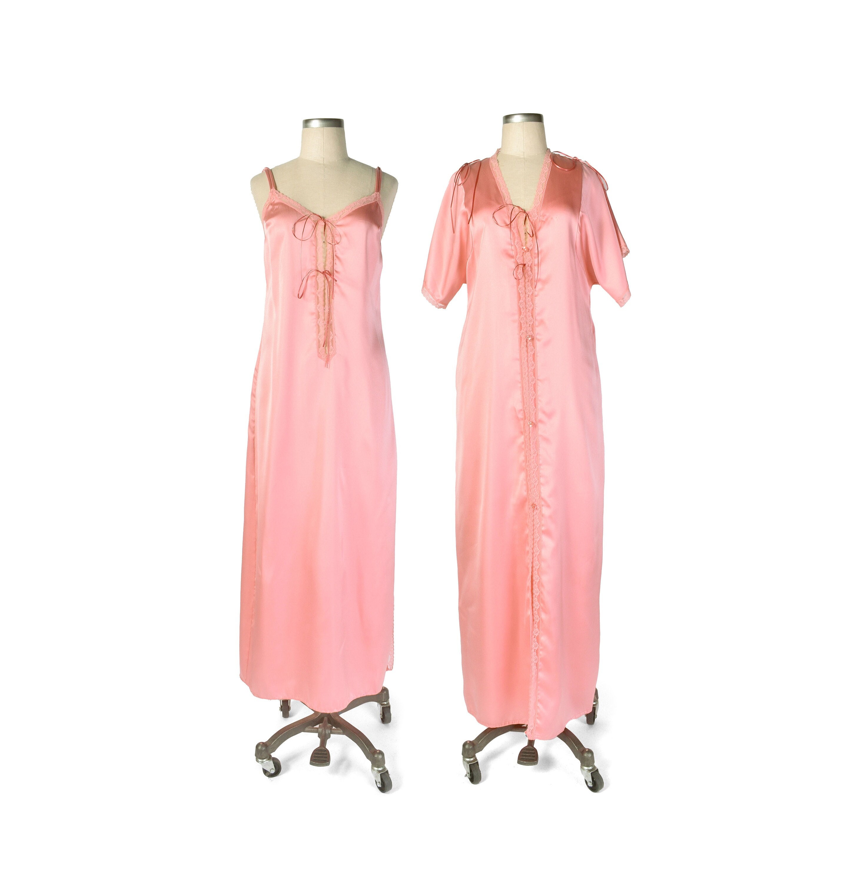Peach Peignoir Etsy