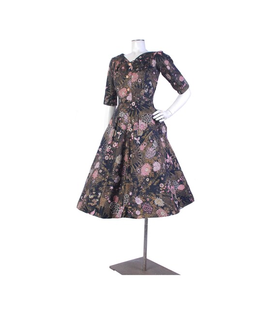 Vintage 50s Dress - 50s Hawaiian Dress - 50s Novel