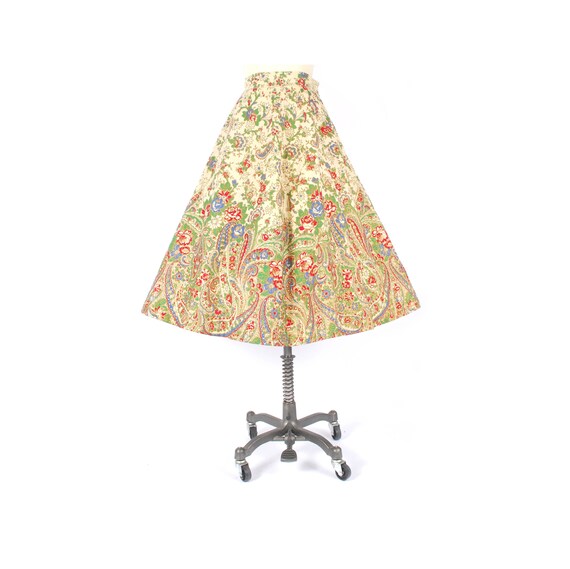 1950s Beaded Paisley Skirt main image 0