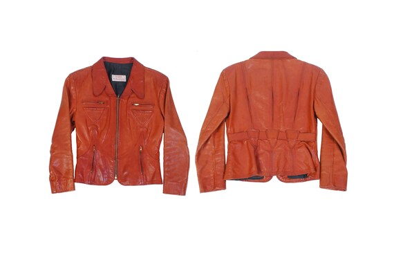 Vintage 70s Leather Jacket - Gandalf The Wizard Ja