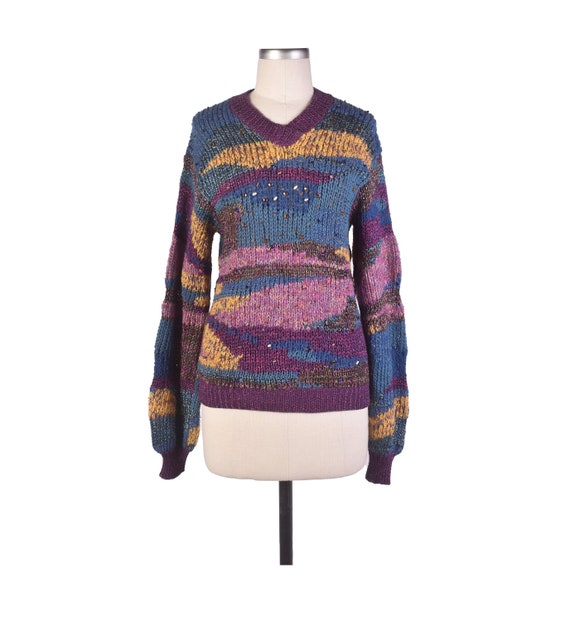 Vintage 80s Sweater - 80s Krizia Sweater - Krizia 