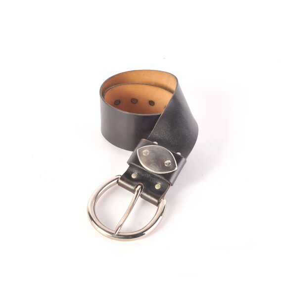 Vintage 80s Belt 80s Wide Belt 80s Waist Cincher … Gem