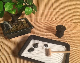 Mini Zen Garden Etsy