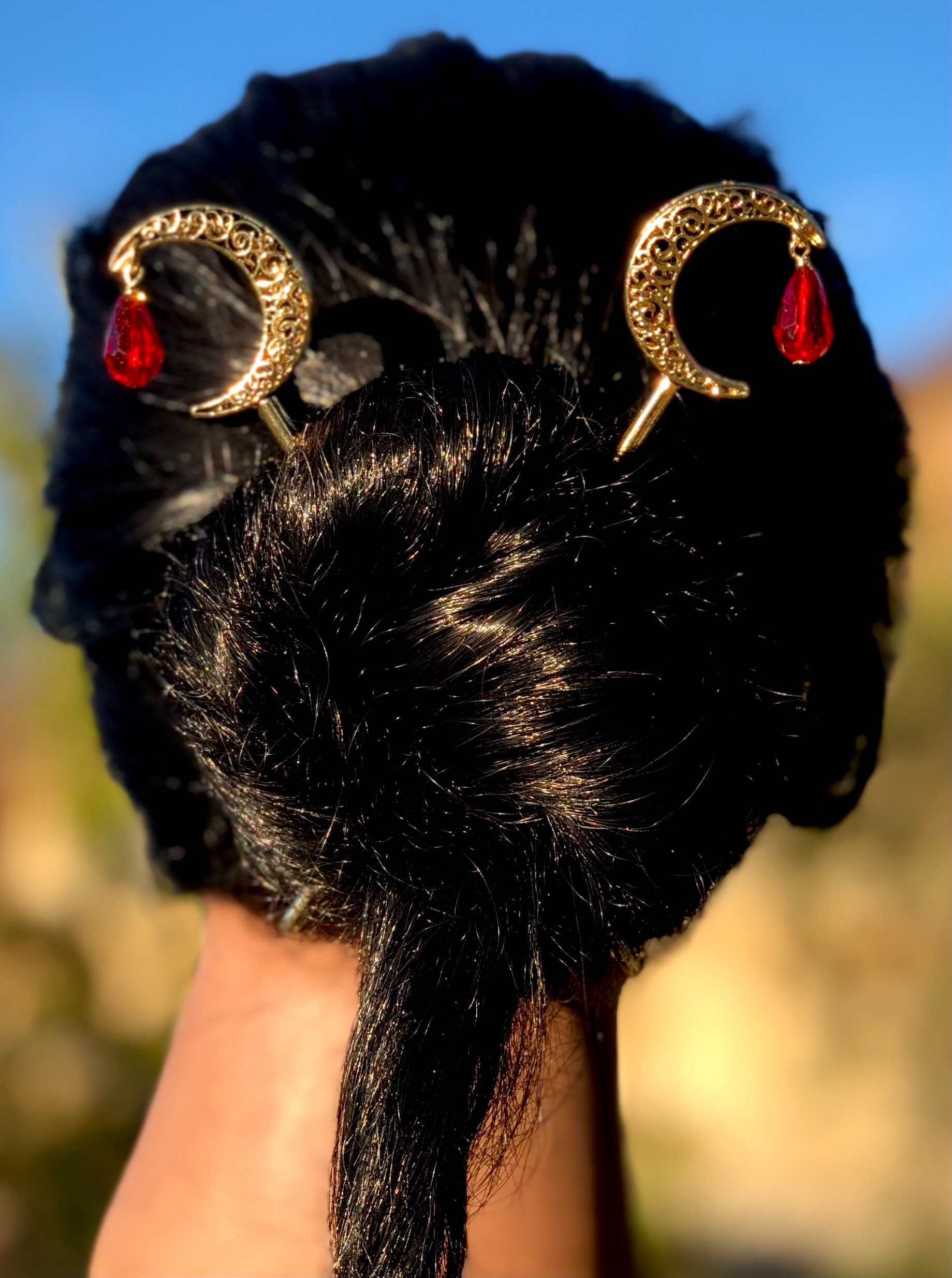 ヘアアクセサリー Moon Moon Plate Hair Fork/ムーンプレートヘアフォーク（その他ヘア
