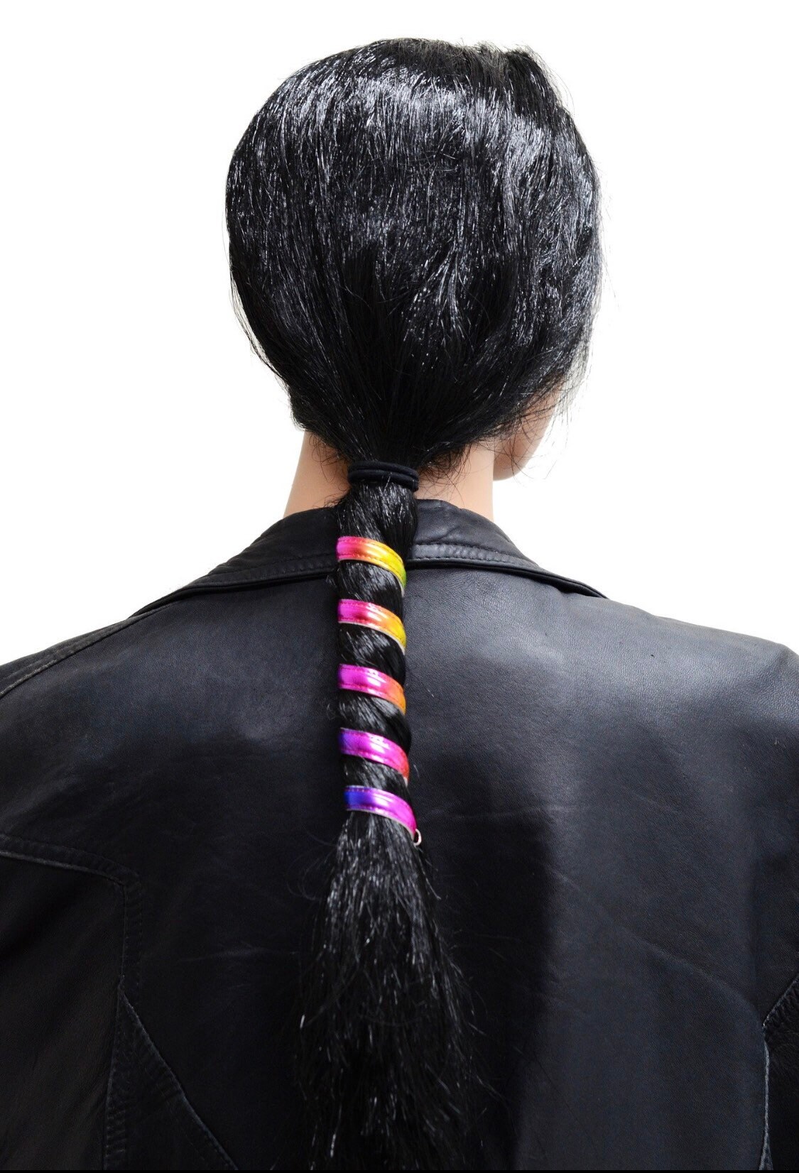 Confezione da 7 elastici per capelli a spirale Colore multicolor