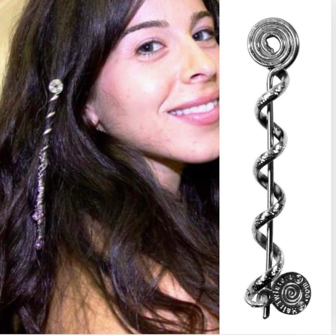 Hairtwisters Hair Wrap 2 Metal Spiral Hair Wrap. Renaissance and Fashion Accessory, Hair