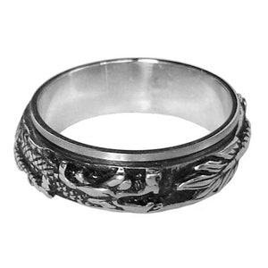 Sterling Spinner Rings - Sizes 8-12 Sterling Spinner Rings - Sizes 8-12