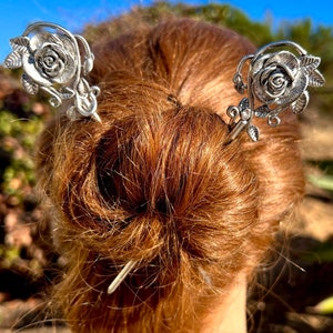 Rose Hair Sticks, one size fits all