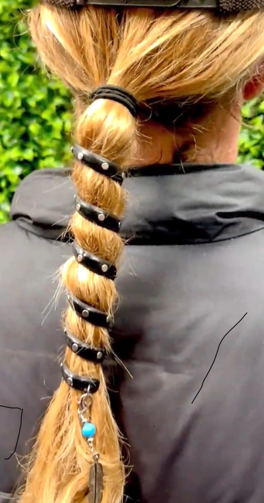 Acconciature Bandana Con La Coda Coda Di Cavallo Da Motociclista