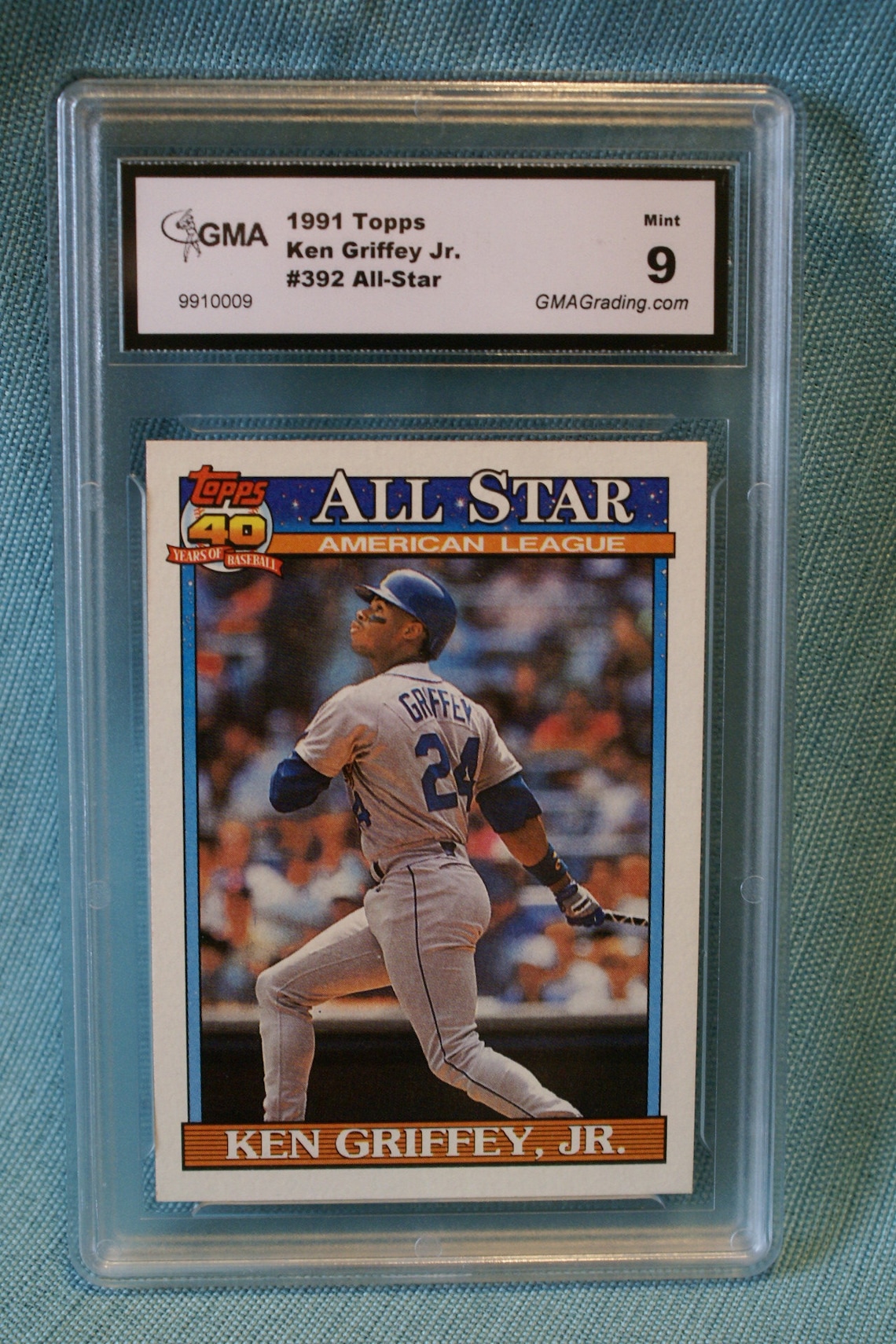 1991 Topps Ken Griffey Jr. 392 All Star Baseball Card Etsy