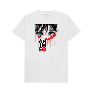 Unisex Eco-Friendly Anime T-Shirt - Japanese Manga Cartoon Design - Ethical Cotton Crew Neck - Perfect Otaku Gift - Unique Graphic Tee
