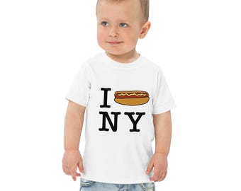 Camiseta infantil I Hot Dog NY: Camiseta infantil NYC