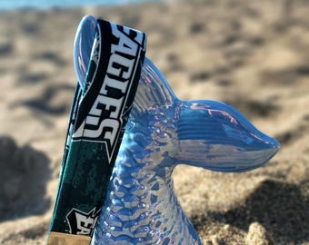 Llavero tipo pulsera con estampado de los Philadelphia Eagles