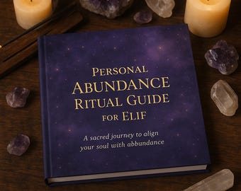 Personalized Ritual Guide, Manifestation Kit, Digital Self-Care Planner, Spiritual Growth, Daily Wellness Journal, Mindfulness Gift
