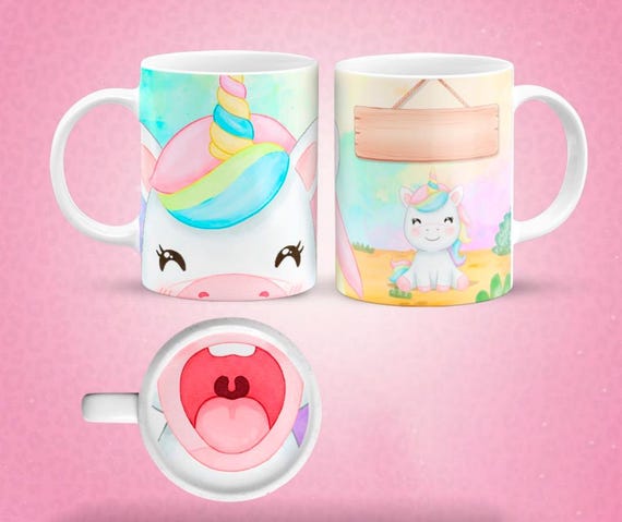 Cute Animal Mug Wraps Bundle Vol.2 | Funny Cartoon Mouth Sublimation Templates | 11oz Cup PNGs | Instant Download for Cricut Crafts