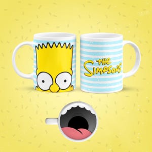 Funny Cartoon Mouth Mug Wraps Bundle Vol.2 | Cute Character Sublimation Templates | 11oz Cup PNGs | Instant Download image 20