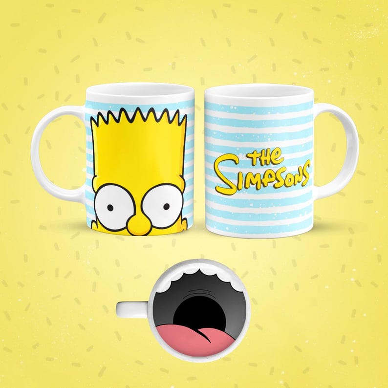 Funny Cartoon Mouth Mug Wraps Bundle Vol.2 | Cute Character Sublimation Templates | 11oz Cup PNGs | Instant Download image 20