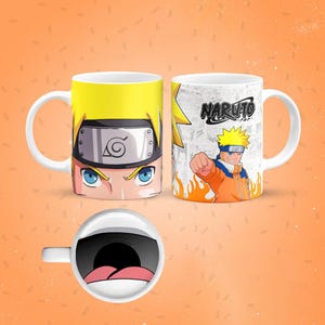 Funny Cartoon Mouth Mug Wraps Bundle Vol.2 | Cute Character Sublimation Templates | 11oz Cup PNGs | Instant Download image 6
