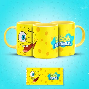 Funny Cartoon Mouth Mug Wraps Bundle Vol.2 | Cute Character Sublimation Templates | 11oz Cup PNGs | Instant Download image 18