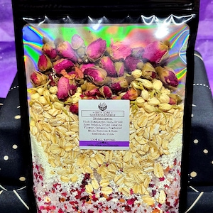 Ritual Bath Salts: Aromatherapy Herbal Soak, Anti-Anxiety Blend