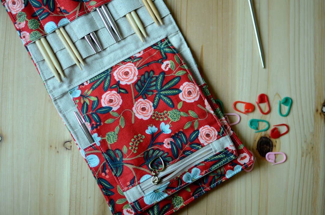 Knitting Needle Case Interchangeable Knitting Needle Organize Etsy