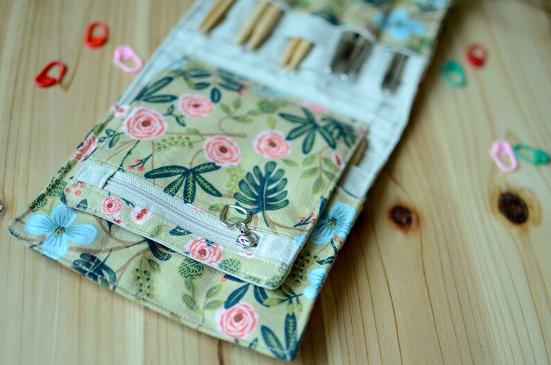 Interchangeable Knitting Needle Storage/ Customizable Pockets Etsy