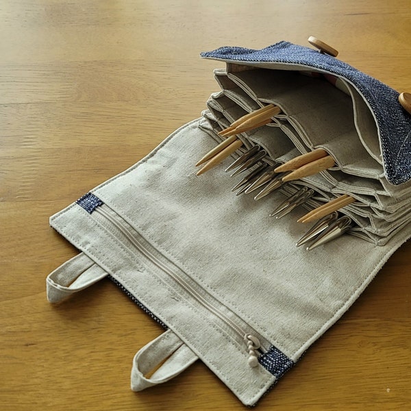 Knitting Needle Case Etsy