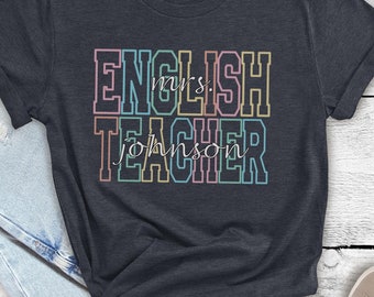 English Teacher Shirt, Teacher Definition Shirt, English Teacher Tshirt, Literacy Teacher Shirt, English Lover Gift Gifts, Back to school