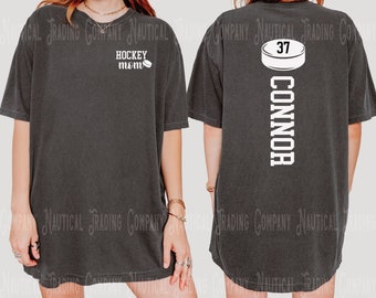 Personalized Hockey Mom Shirt, Gift For Mom, Funny Mom Shirt, Mom Birthday Gift, Mom Tee Shirt, Hockey Gift for Mom, Hockey Player Mom Gift