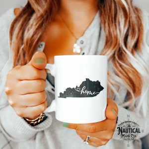Kentucky State Mug, Home Kentucky Mug, Gift for Mom Dad, Vintage Kentucky Mug, State Mug, Office Gift, Gift for Son Daughter, Christmas Gift