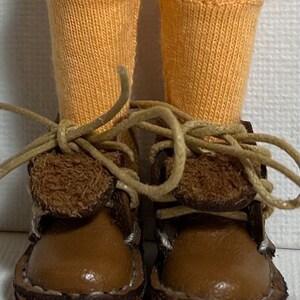 Light Orange...Short Socks For Blythe Dolls...