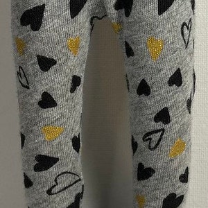 Poupées Gorjuss uniquement... Your Black Heart... Collants pour Gorjuss...