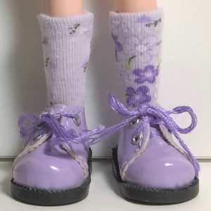 Springtime And Lavender...Short Socks For Blythe...